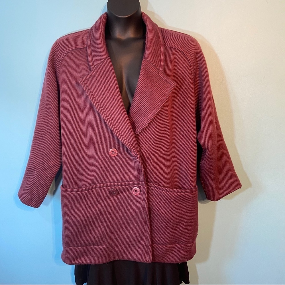 Vintage London Fog 100% wool double breasted coat